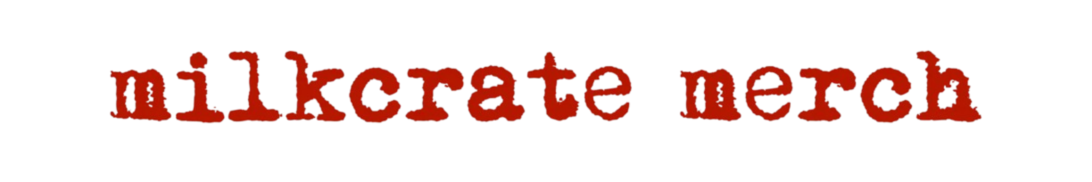 Milkcrate Merch
